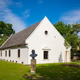 Außenansicht des Liszt Museums Raiding 