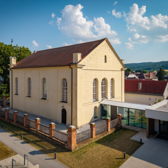 Ehemalige Synagoge Kobersdorf Außenansicht