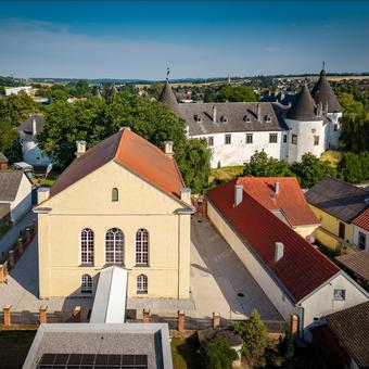 Ehemalige Synagoge Kobersdorf und Schloss Kobersdorf