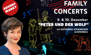 Katharina Stemberger & Ensemble in "Peter und der Wolf"
