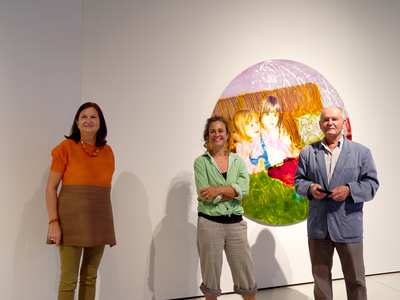 Mag. Theresia Gabriel, Birgit Sauer und Dr. Günter Unger bei der Ausstellungseröffnung (c) KBB