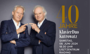 Jubiläumsgala: 40 Jahre KlavierDuo Kutrowatz