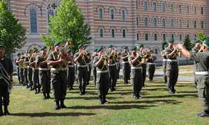 Großer Österreichischer Zapfenstreich: Militärmusik Militärkommando Burgenland